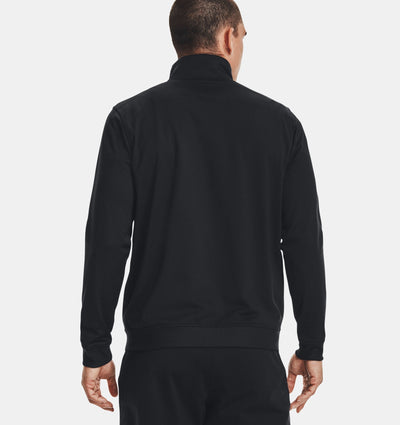 Mens Under Armour Ua Sportstyle Tricot Jacket Active Sweatshirt Black