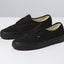 Mens Vans Authentic Comfy Skate Shoes Black/Black