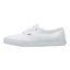 Mens Vans Authentic True White Lace Up Shoes