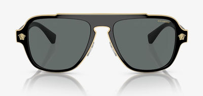 Mens Versace Sunglasses Ve2199 Black/ Dark Grey Polar Polarized Sunnies