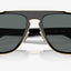 Mens Versace Sunglasses Ve2199 Black/ Dark Grey Polar Polarized Sunnies