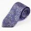 Mens Violet & Purple Paisley Patterned 8cm Neck Tie
