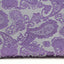 Mens Violet & Purple Paisley Silk Pocket Square