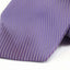 Mens Violet Striped 10cm Classic Neck Tie
