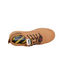 Mens Volley Safety Canvas Steel Toe Caps Work Lace Up Shoes - Tan/Gum
