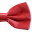 Mens Watermelon Red Solid Plain Colour Bow Tie