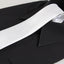 Mens White 5cm Skinny Plain Neck Tie