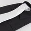 Mens White 8cm Plain Neck Tie