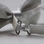Mens White Solid Plain Colour Bow Tie