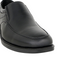 Mens Woodlands Fjords Black Slip On Dress Formal Work Shoes
