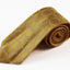 Mens Yellow Gold Circle Patterned 8cm Neck Tie