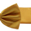 Mens Yellow Plain Coloured Checkered Bow Tie & Matching Pocket Square Set