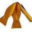 Mens Yellow Self Tie Bow Tie