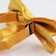 Mens Yellow Sparkly Glitter Patterned Bow Tie