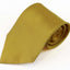 Mens Yellow Striped 10cm Classic Neck Tie