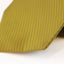 Mens Yellow Striped 10cm Classic Neck Tie
