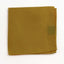 Mens Yellow Striped Silk Pocket Square