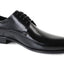 Mens Zasel Beau Black Leather Lace Up Shoes