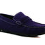 Mens Zasel Cruze Blue Black Purple Suede Leather Casual Boat Deck Loafers Shoes