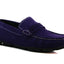 Mens Zasel Cruze Blue Black Purple Suede Leather Casual Boat Deck Loafers Shoes