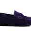 Mens Zasel Cruze Slip On Purple Suede Boat Shoes