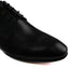 Mens Zasel Peter Black Leather Lace Up Work Formal Dress Wedding Shoes