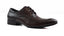 Mens Zasel Peter Dark Brown Leather Lace Up Shoes