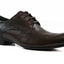 Mens Zasel Peter Dark Brown Leather Lace Up Work Formal Dress Wedding Shoes