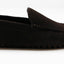 Mens Zasel Summer Boat Shoes Dark Brown Suede Casual Slip On Deck Grip Loafers