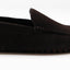 Mens Zasel Summer Slip On Dark Brown Suede Boat Shoes