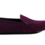 Mens Zasel Zenon Slip On Dark Purple Suede Boat Shoes