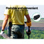 Metal Detector 40MM Sensitive Handheld Pinpointer Water Resistant Automatic Hunter Black