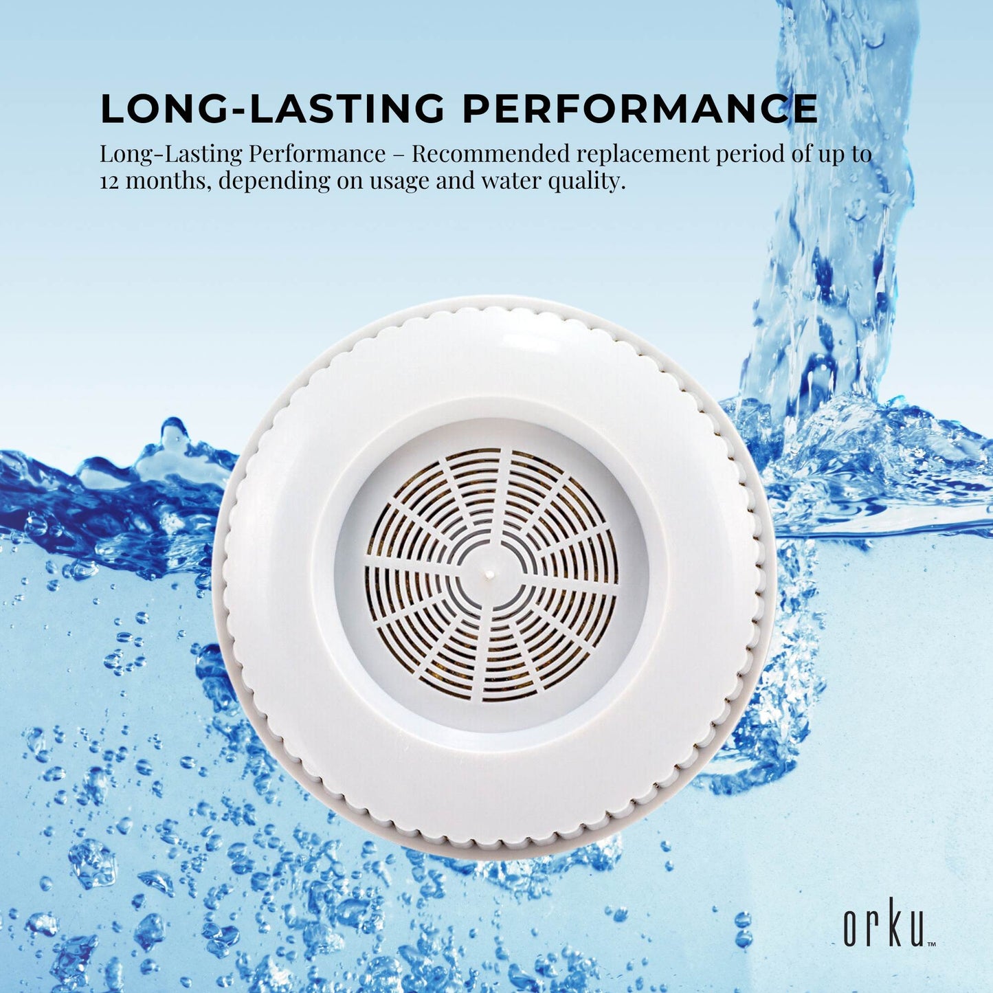 Mineral Stone Filter Disc Replacement For 8 Stage Purifier - Cartridge Pad Bulk