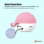 Mini Karaoke Machine and 2x Wireless Microphones Portable Bluetooth Speaker Pink