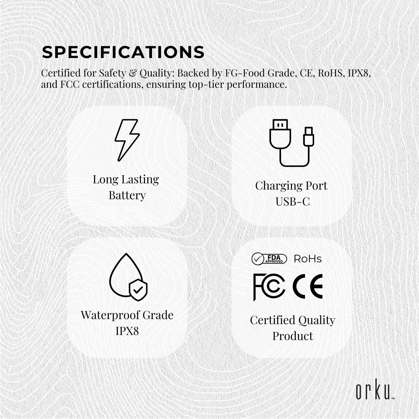 Mini Water Flosser Rechargeable Cordless Cleaner - Travel Oral Irrigator White