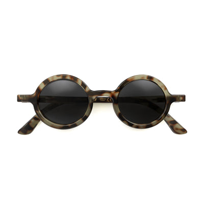 London Mole Moley Sunglasses Gloss Grey Tortoise Shell / Black