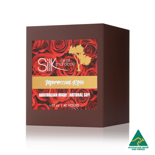 Moroccan Rose - Amber Natural Soy Candle