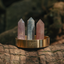 Mothers Crystal Trio - Rose Quartz, Blue Calcite + Amethyst