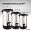 Kitchee Electric Stainless Steel Water Boiler - Commercial Hot Liquid Urn