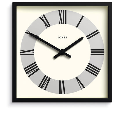 Newgate Jones Box Wall Clock Matte Black