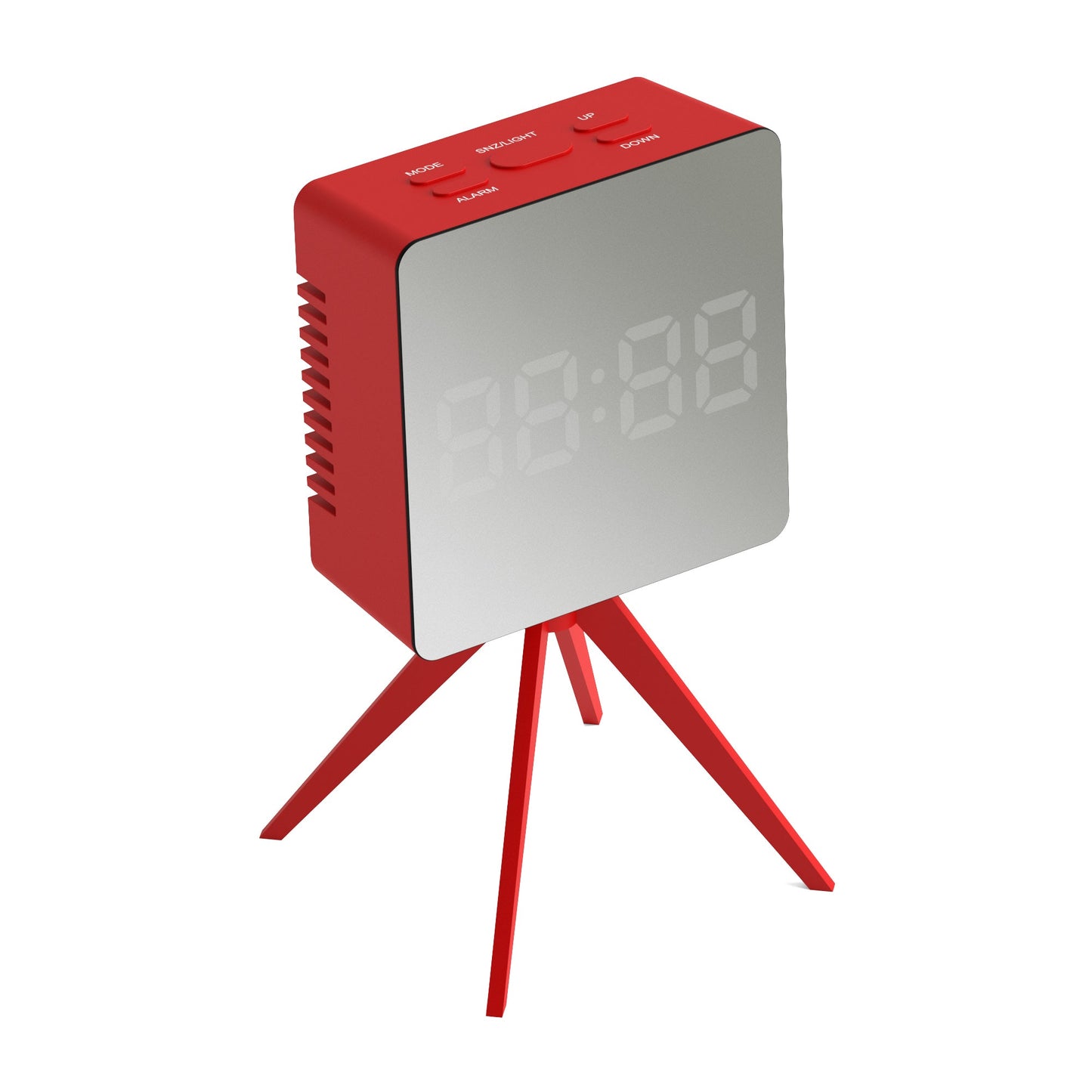 Newgate Space Hotel Droid Led Alarm Clock Red