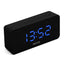 Newgate Space Hotel Hypertron Alarm Clock Black Case - Black Lens - Blue Led