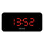 Newgate Space Hotel Hypertron Alarm Clock Black Case - Black Lens - Red Led