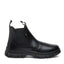 New Grosby Ranch Junior Boys Boots Black School Leather Slip On Shoes