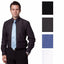 New Mens Nano Tech Long Sleeve Cotton Business Work Casual Dress Shirt Black