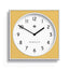 Newgate Burger & Chips Wall Clock Cheeky Yellow