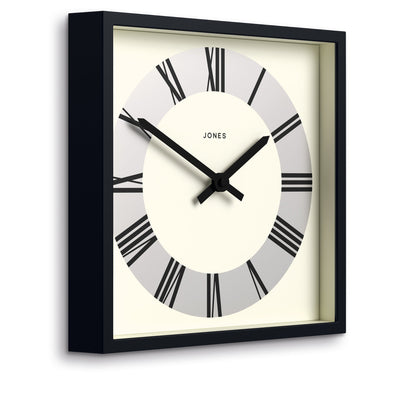 Newgate Jones Box Wall Clock Matte Black