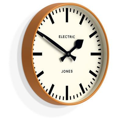 Newgate Jones Railway Wall Clock Orange