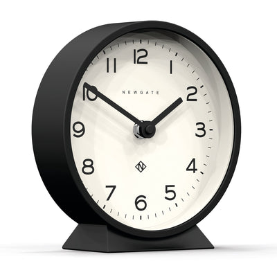 Newgate M Mantel Clock Cave Black