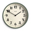 Newgate Number Four Wall Clock Matte Asparagus Green